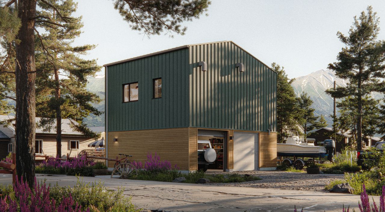 Accessory Dwelling Unit - Municipal with Garage House Type